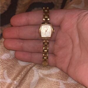 Bulova ladies watch gold